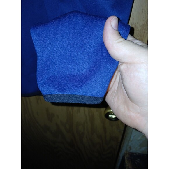 Nike Dri-Fit Jacket Blue With Black Trim 1/2 Zip Pullover Mens Size Medium - Picture 5 of 14